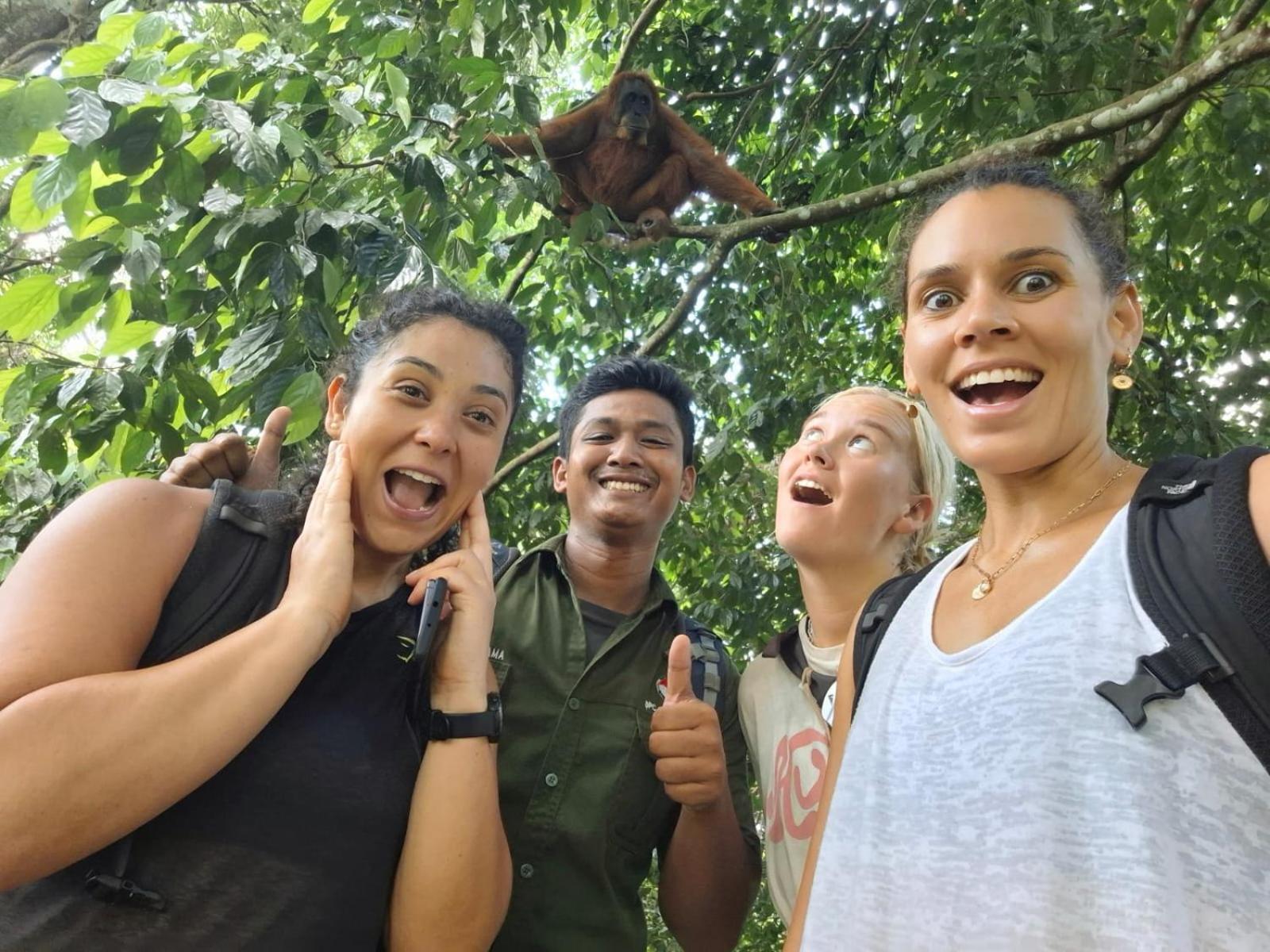 Ida Guest House & Jungle Trekking Bukit Lawang Bagian luar foto